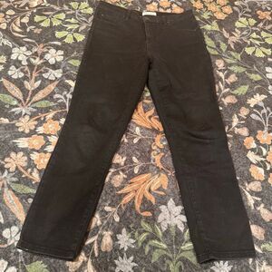 Tribal Jeans Audrey Mid-Rise Ankle Jegging – Black | Size 10